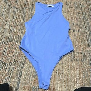 Hugh neck Zara bodysuit